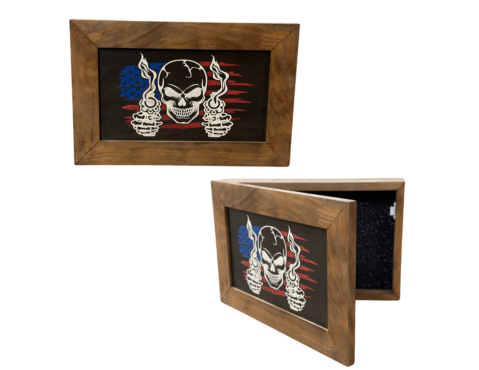 DISCREET CONCEALMENT WALL ART