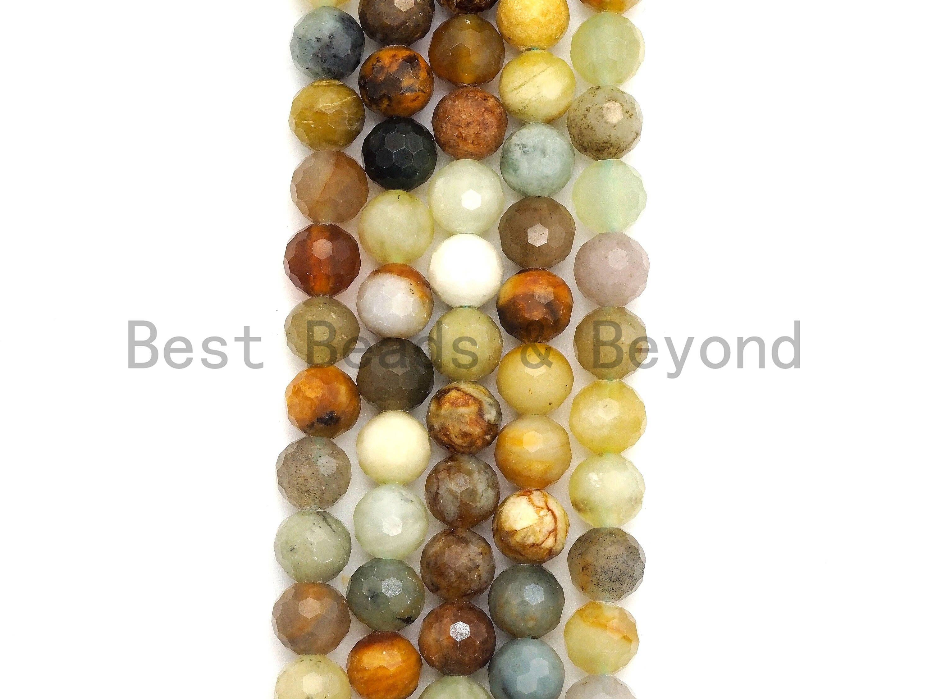 Quality Sparkly Mixed Color Flower Jade Beads, 15.5inch strand, SKU#U431