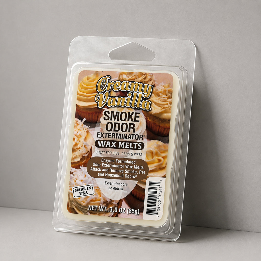 Creamy Vanilla Wax Melt - Smoke Odor Exterminator