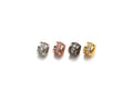 Big Hole CZ Pave beads, sku#Z886c