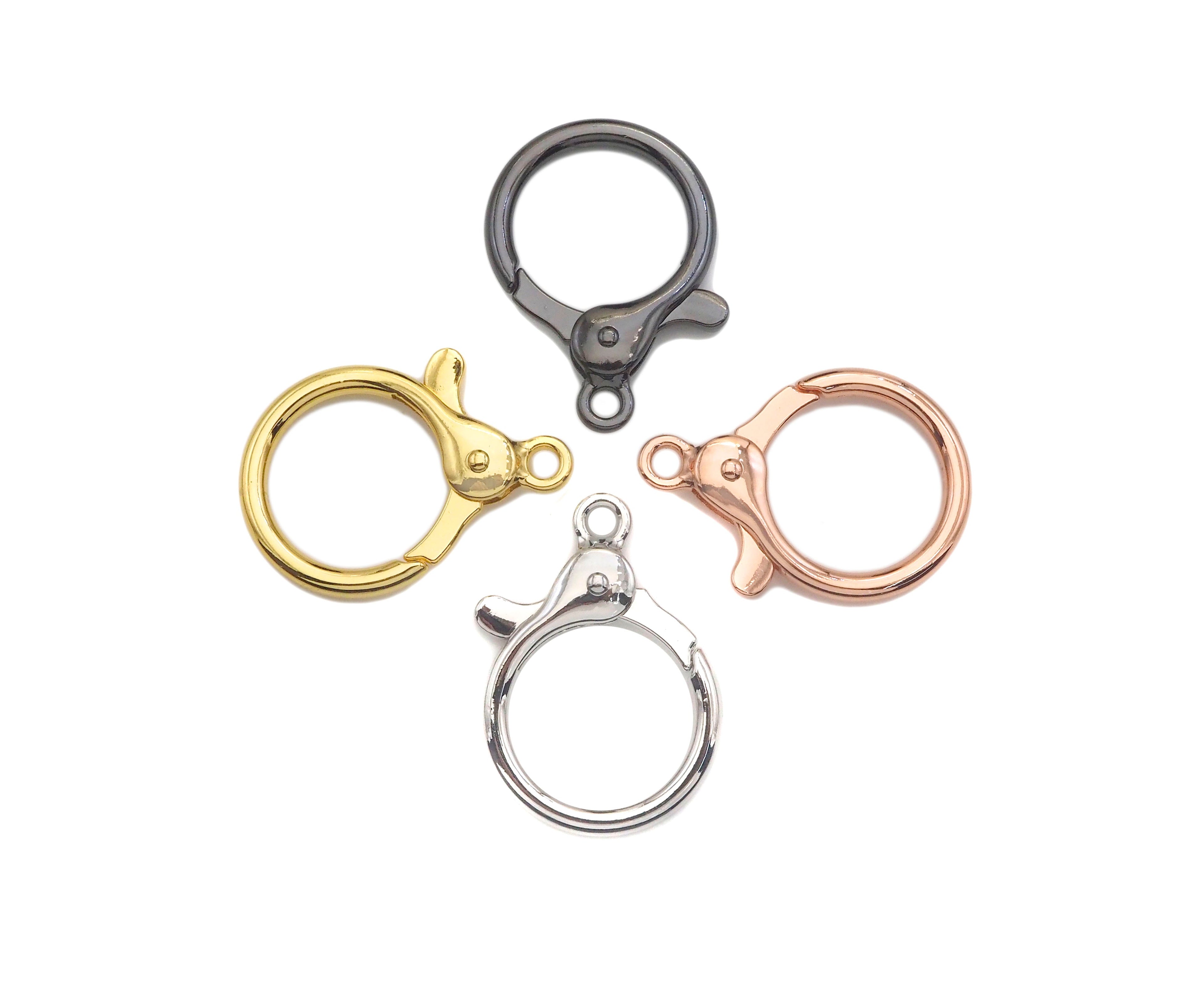 Large Round Lobster Clasp, Lobster Clasp for bag or key, Sku#H311