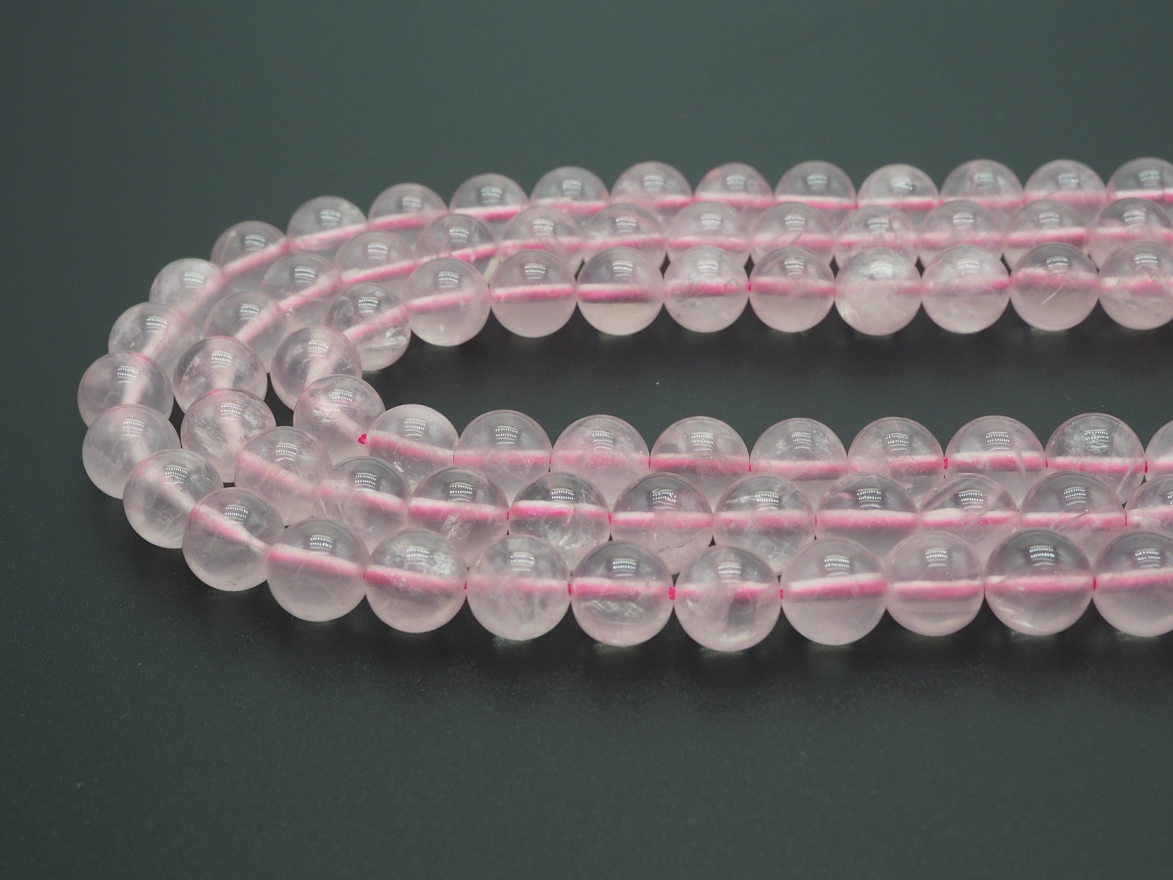 Natural Smooth Round Rose Quartz beads, 4mm/6mm/8mm/10mm Natural Pink Gemstone beads, Natural Rose Quartz Beads, 15.5inch strand, SKU#U248