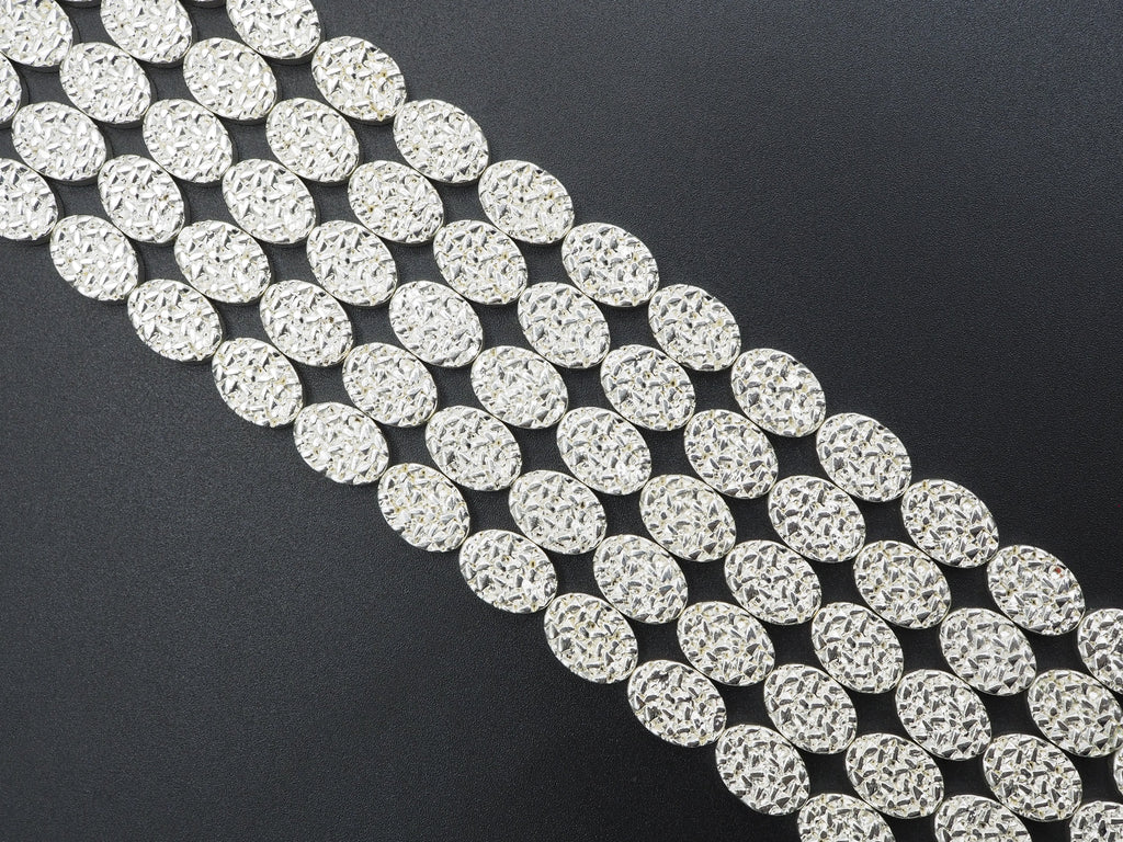 DRUZY Style natural Silver Hematite, S104
