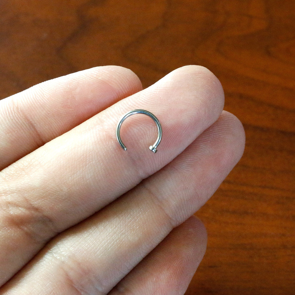 18G 5/16 Stainless Steel Nose Hoop