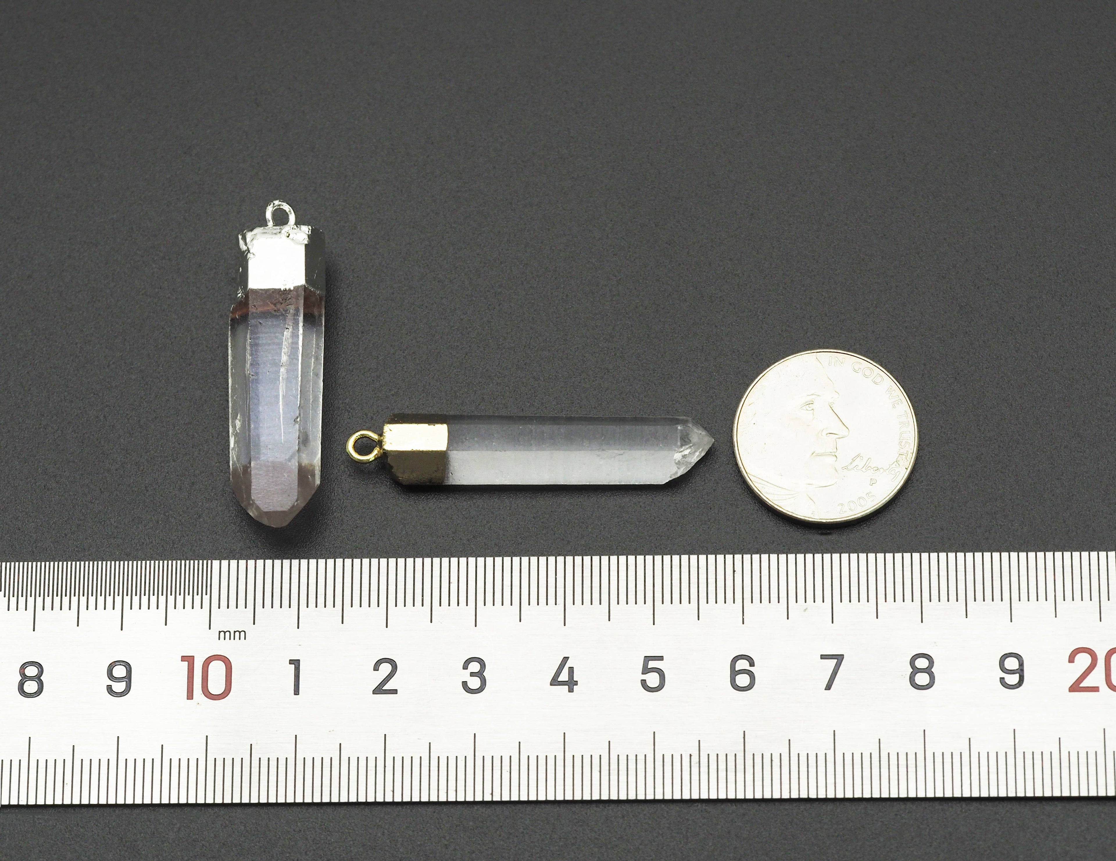 Crystal Quartz Pendant, Sku#YT24