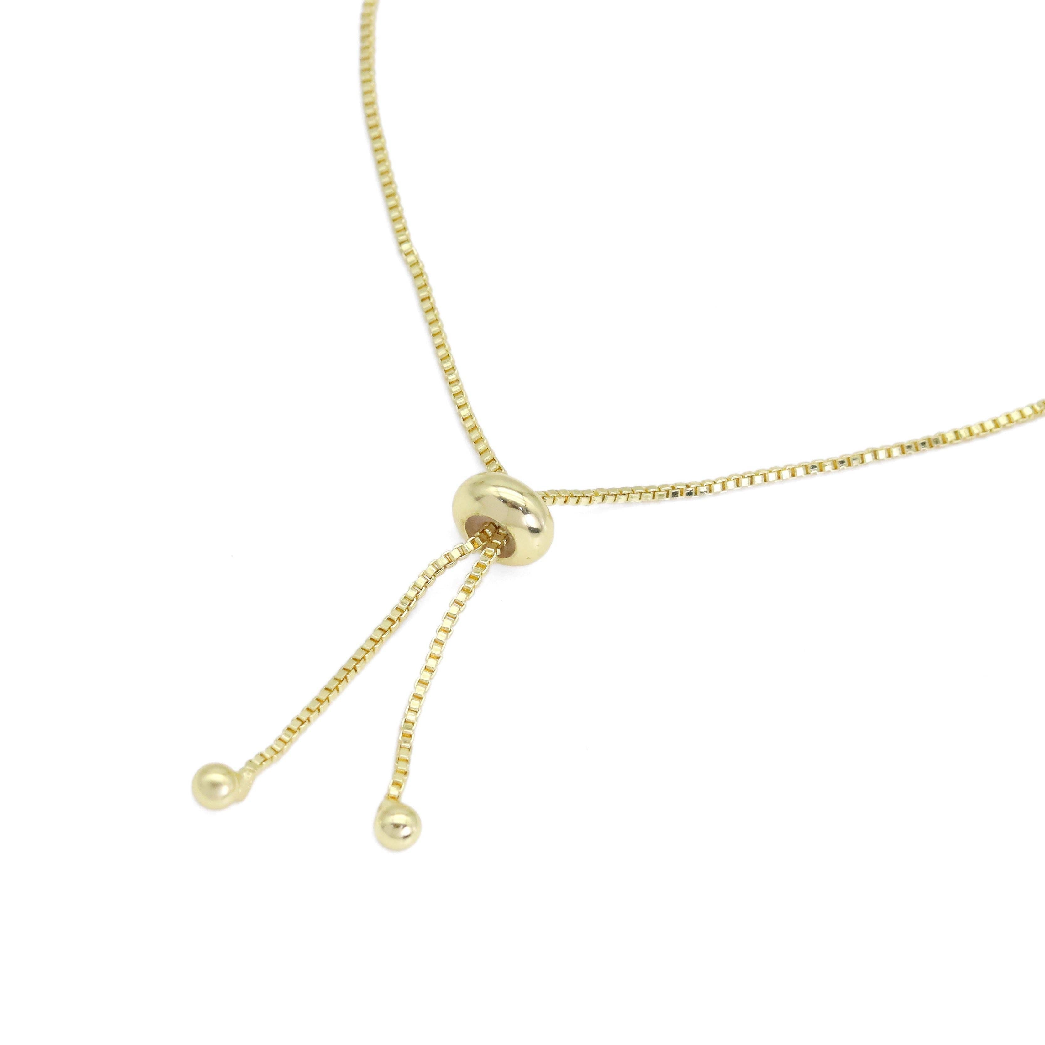 Multicolor Baguette CZ Star Chain Adjustable Bracelet, Sku#LX488