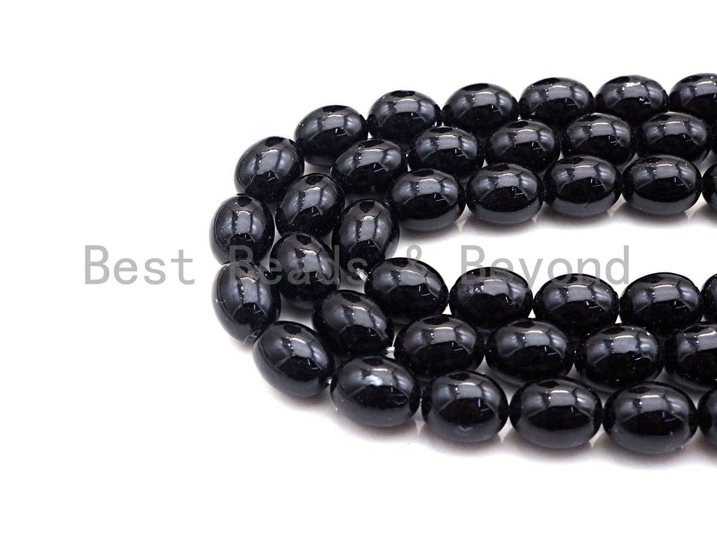 Mother of Pearl Oval Shape beads, Orange Mother of Pearl, Black Mother of Pearl, 10x12mm, sku#T119