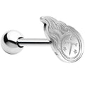 Officially Licensed Tennessee Titans Barbell Tongue Ring