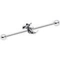 14G UFO Aliens Are Watching Industrial Barbell 38mm