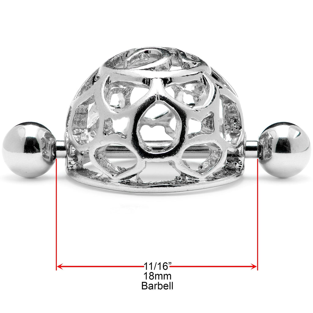 14G 9/16 Framework Dome Geometric Nipple Shield Set
