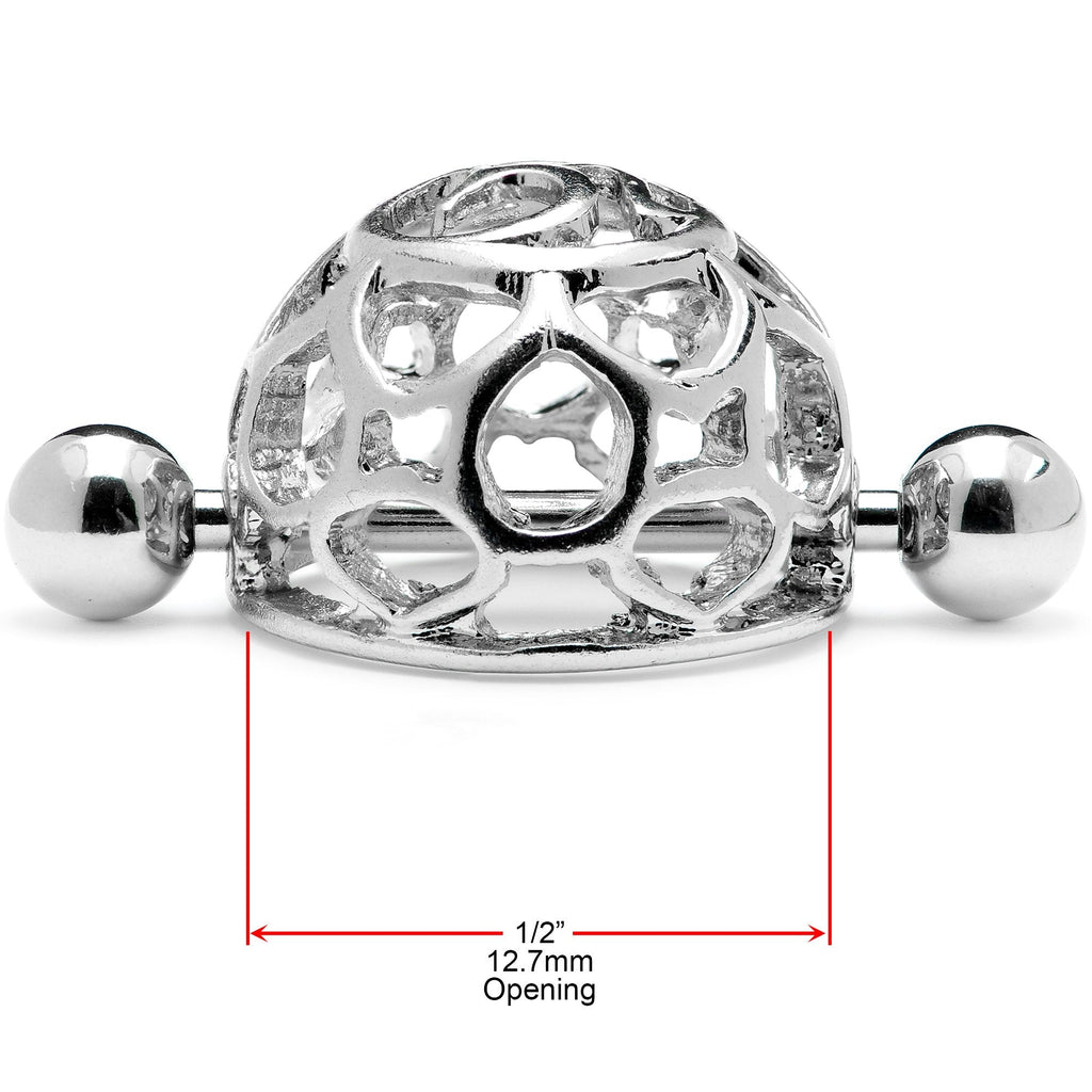 14G 9/16 Framework Dome Geometric Nipple Shield Set