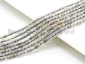 High Quality Natural Gray Labradorite Round Faceted beads, SKU#U72