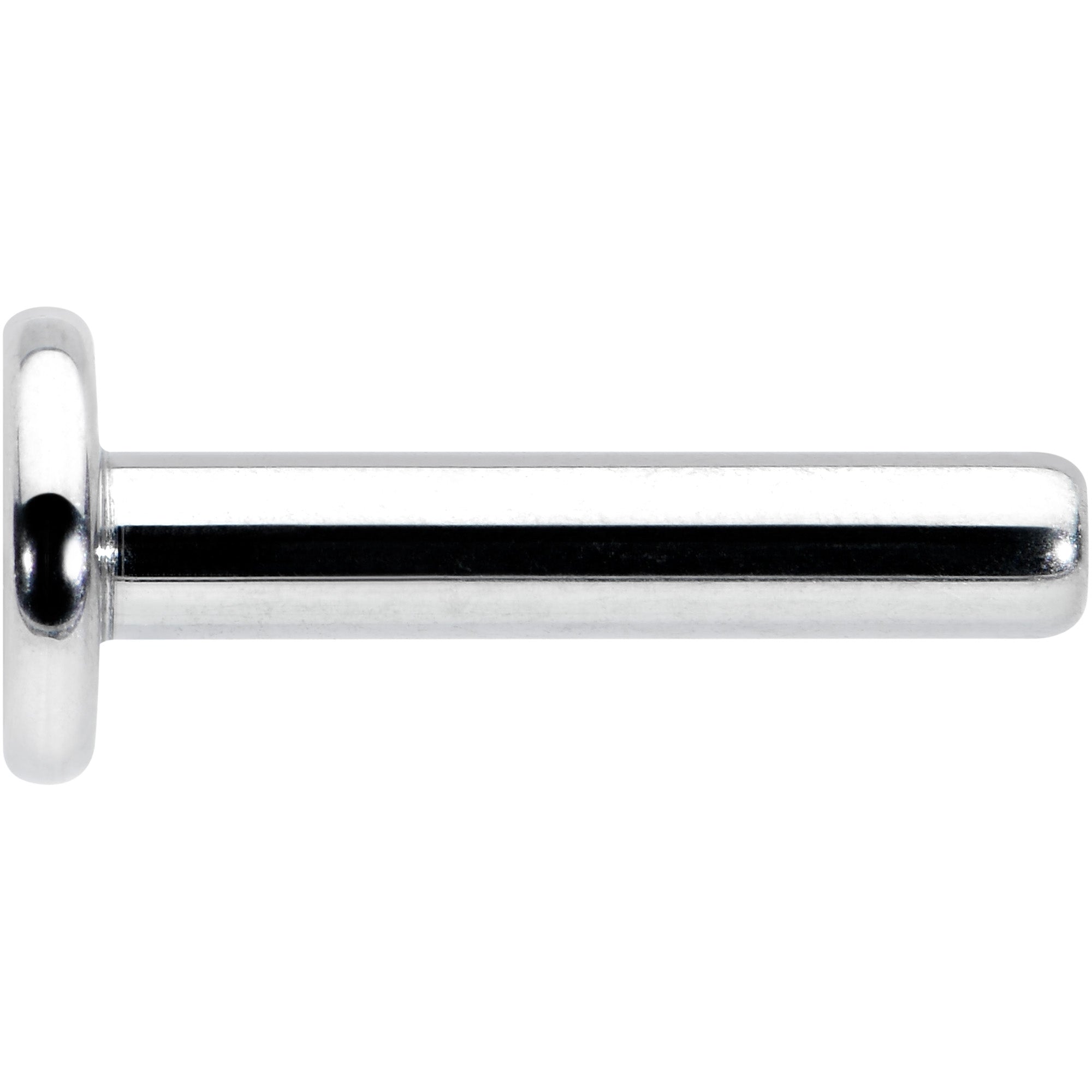14G 5/16 G23 Titanium Threadless Post Only Labret Monroe Tragus