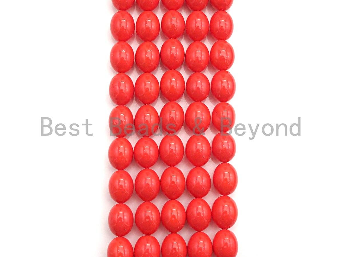 Mother of Pearl Oval Shape beads, Orange Mother of Pearl, Black Mother of Pearl, 10x12mm, sku#T119