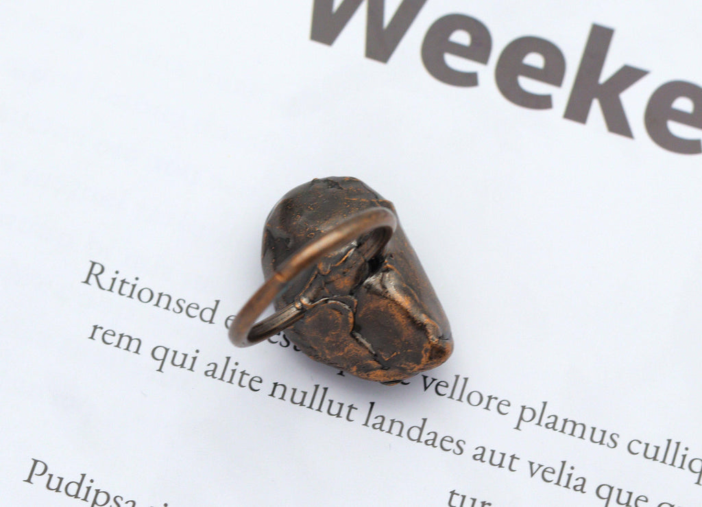 Green Fluorite Adjustable Ring, Sku#YT43