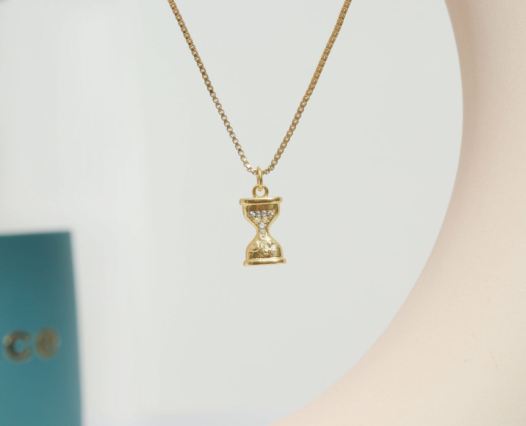 CZ Funnel Charm, Sku#FH195