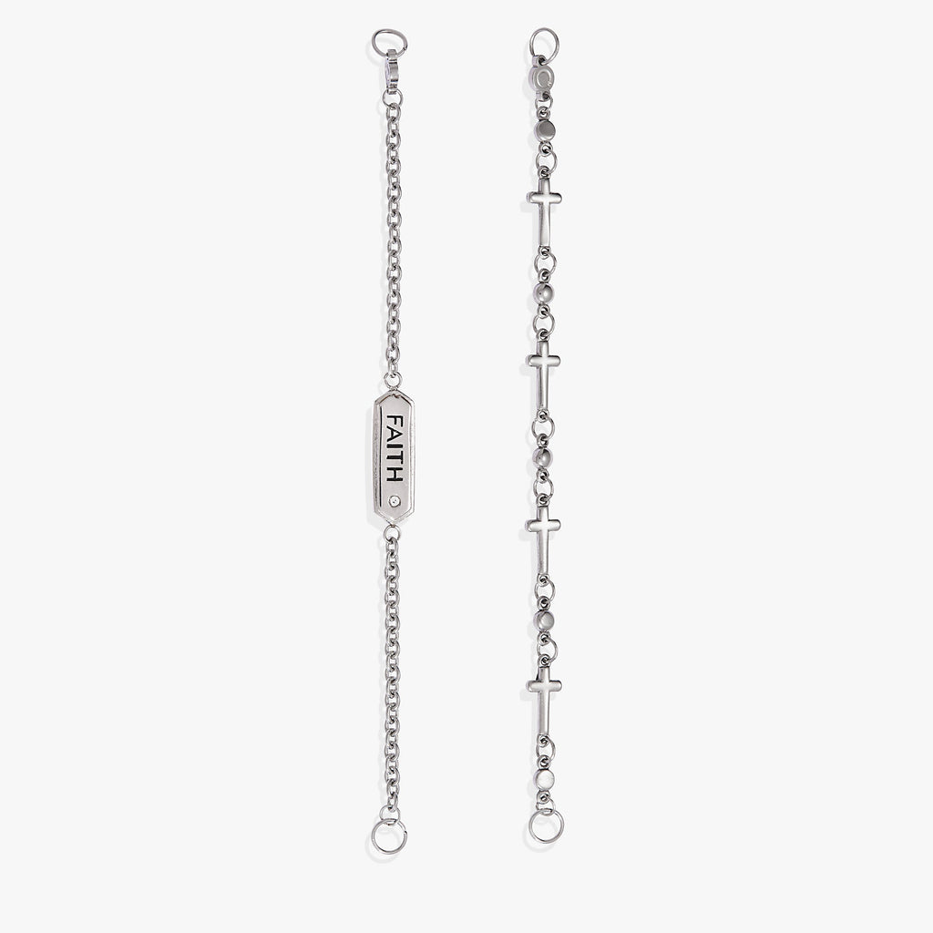 Faith Stranded™ Bracelet Set