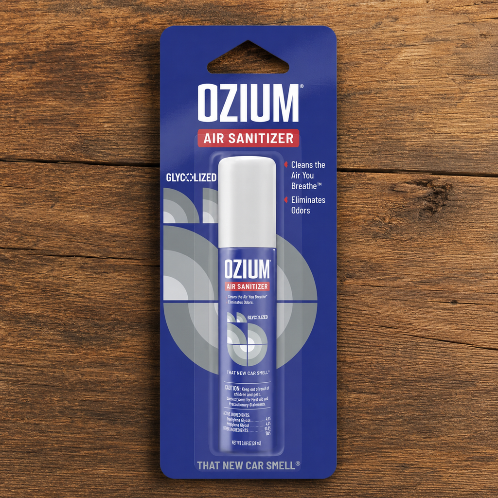 Ozium® Air Sanitizer Spray - That New Car Smell (.8oz)
