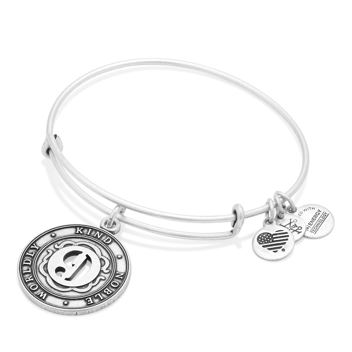 Number 2 Charm Bangle Bracelet | Grace, Comfort, and Sensitive