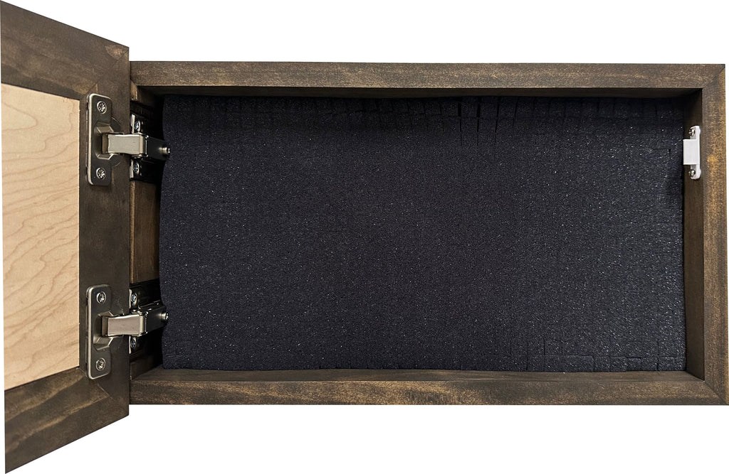 American Flag with Patriotic Eagle Hidden Gun Storage Concealed Furniture