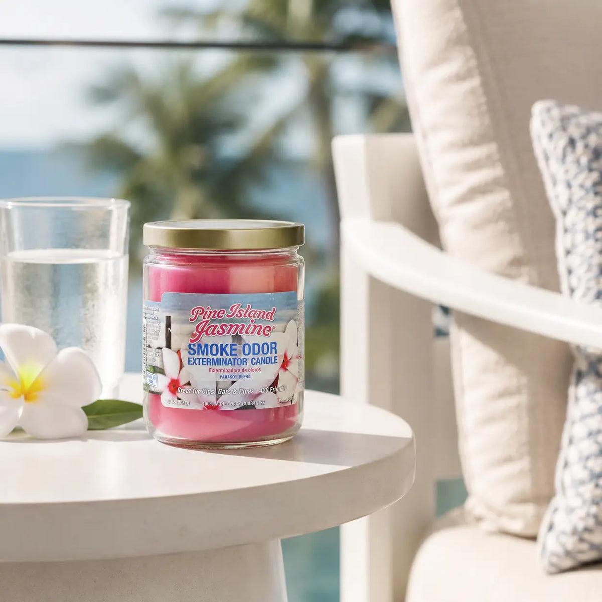 Pine Island Jasmine Candle - Smoke Odor Exterminator