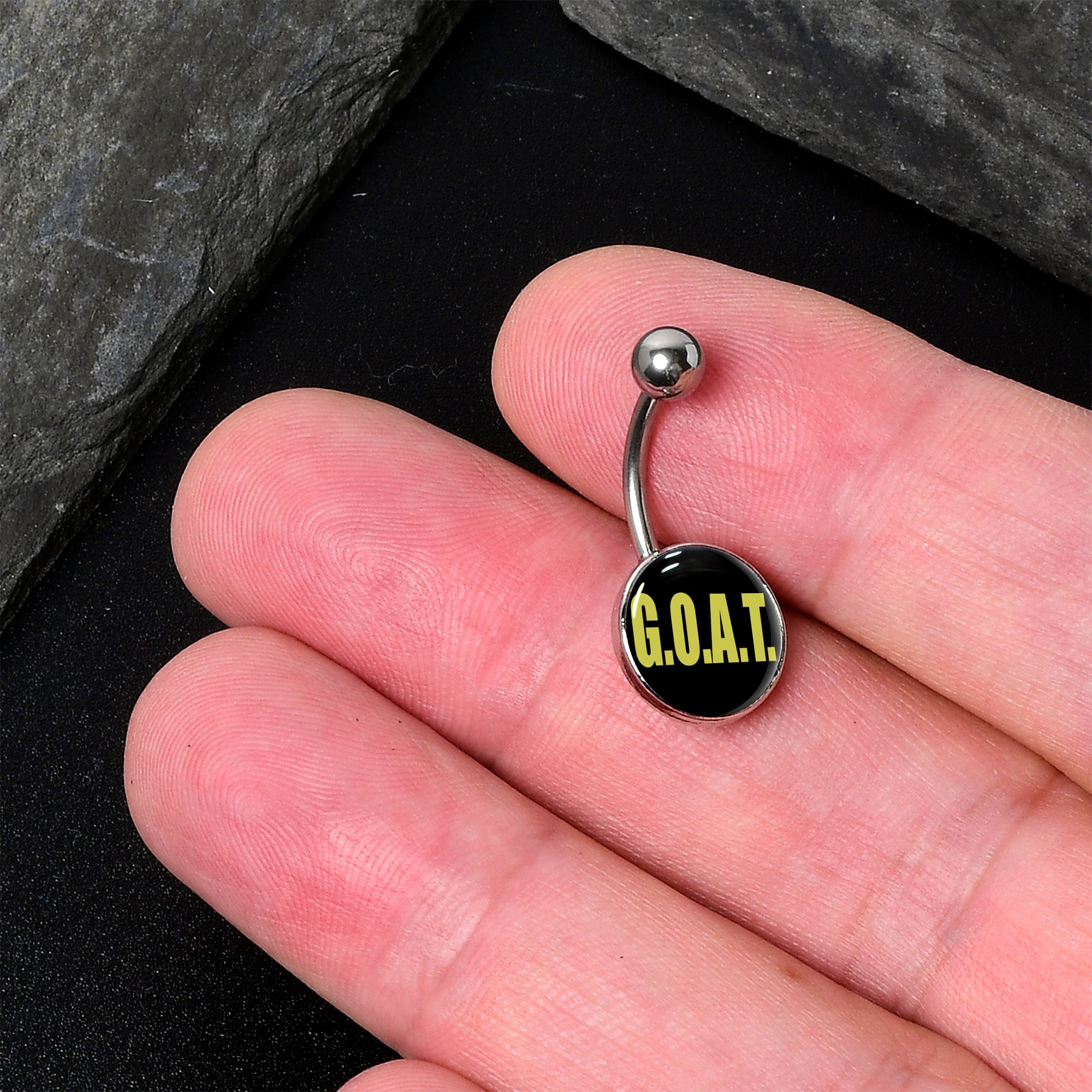 G.O.A.T. Belly Ring by Onyx O
