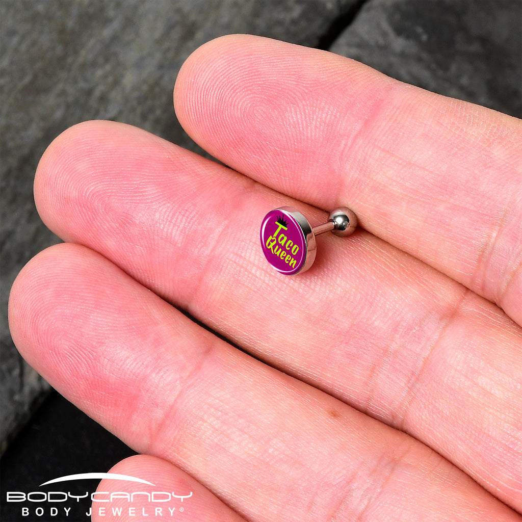 Taco Queen Tragus Cartilage Earring by Onyx O