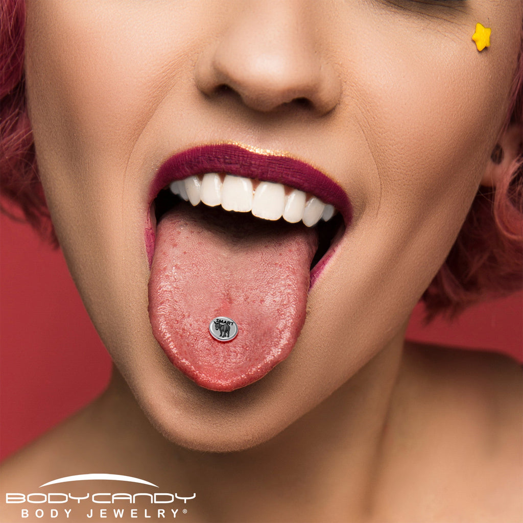 Donkey Smart Ass Barbell Tongue Ring by Onyx O