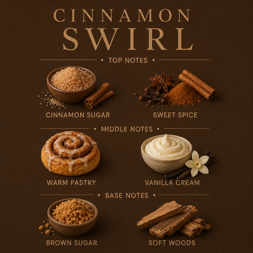 Cinnamon Swirl 3-Wick Candle