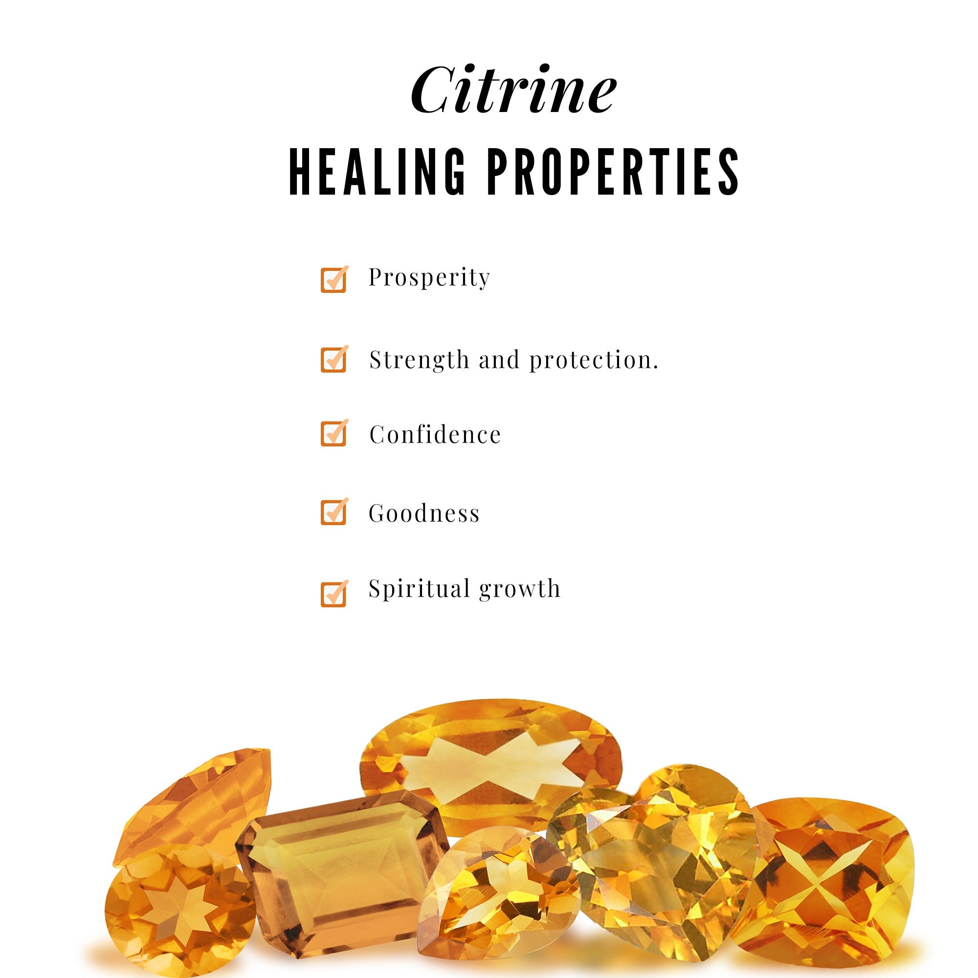 1 Carat Solitaire Citrine Infinity Stud Earrings