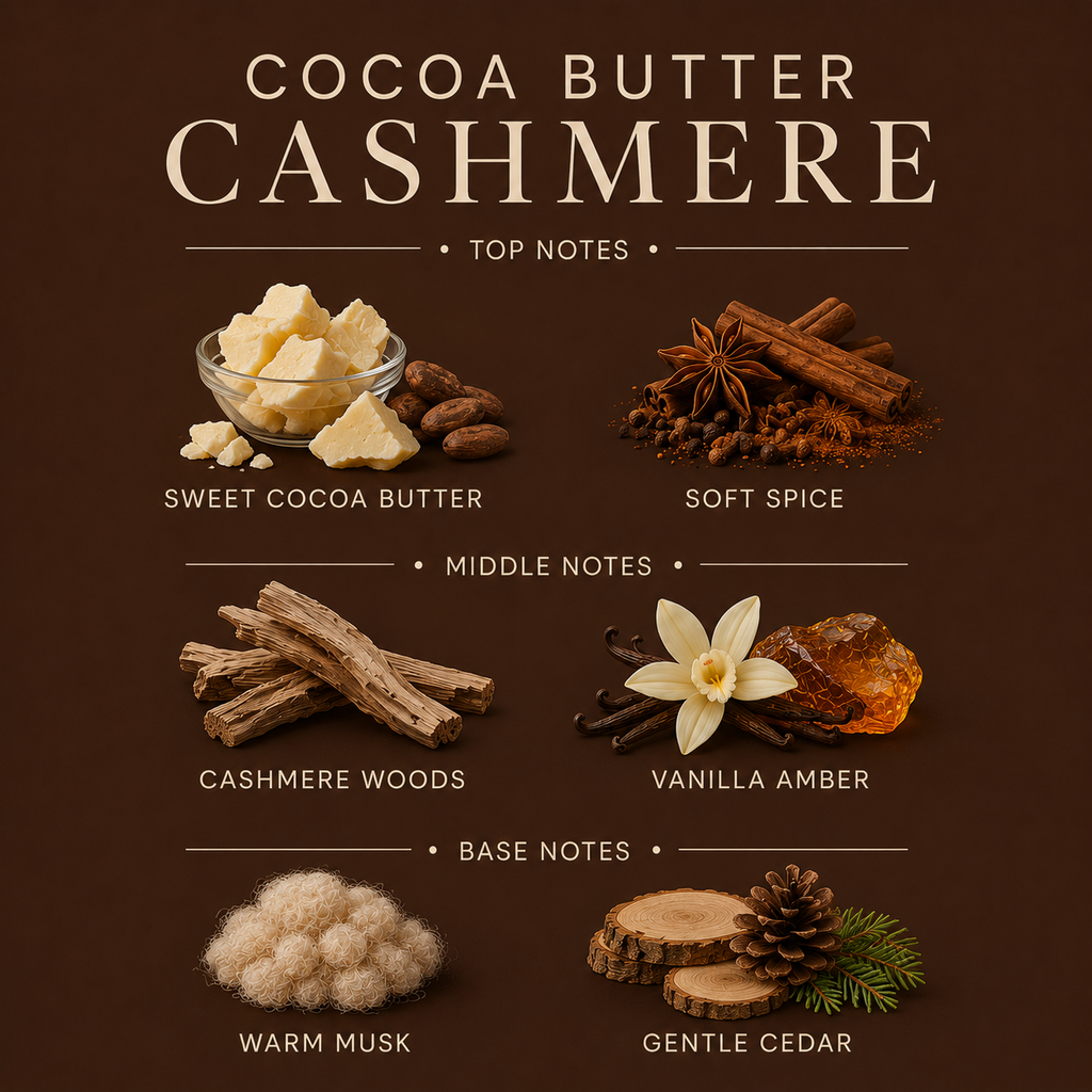 Cocoa Butter Cashmere Signature Candle