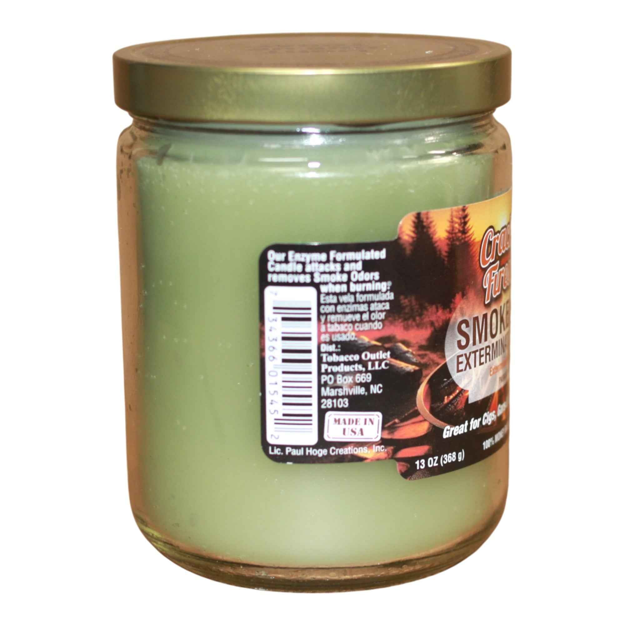 Cracklin Fireside Candle - Smoke Odor Exterminator