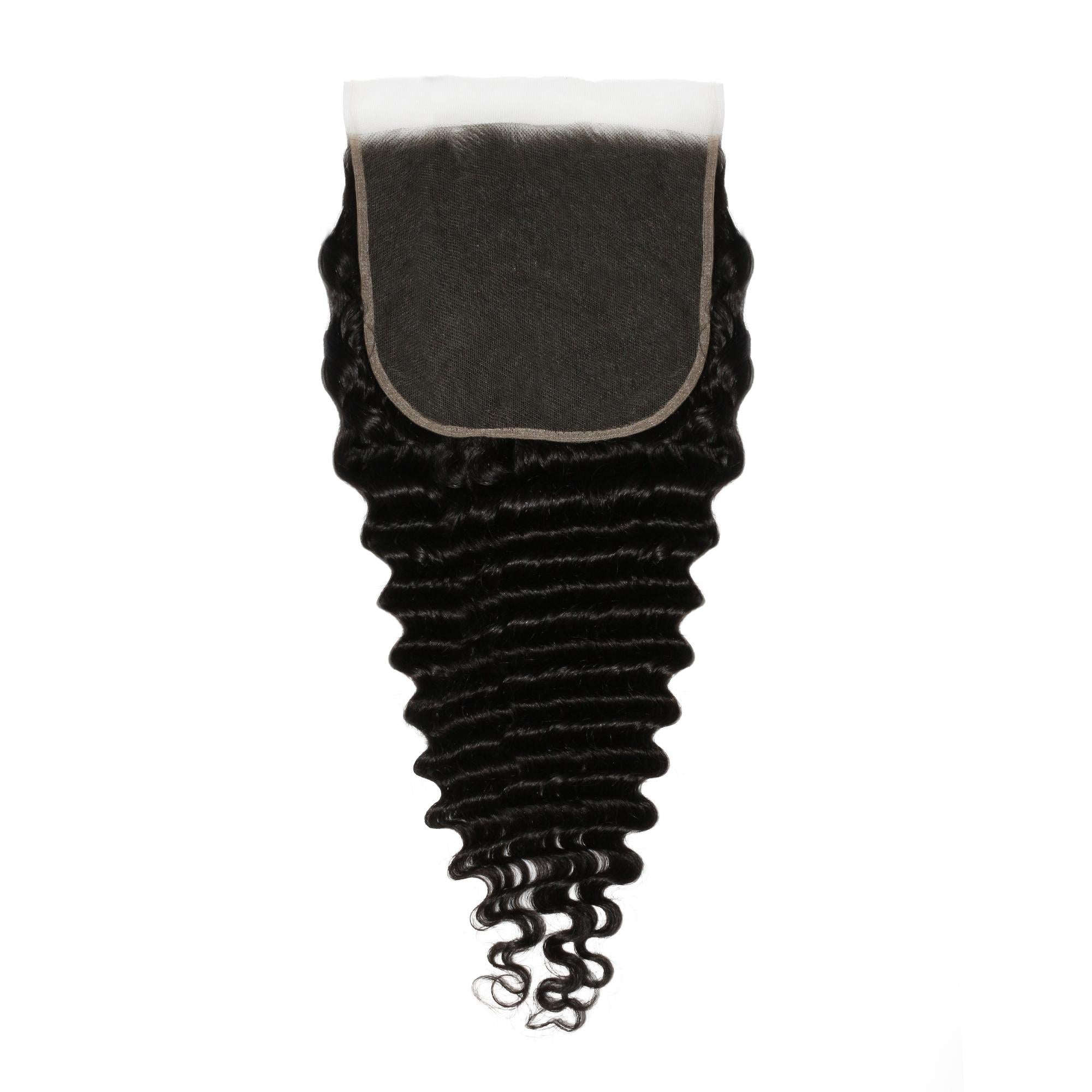 Deep Wave 7x7 HD Lace Human Hair Closure