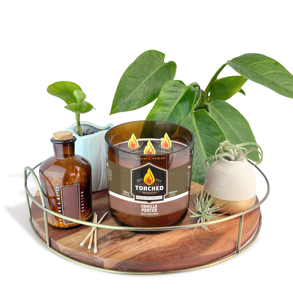 Vanilla Porter Beer Candle