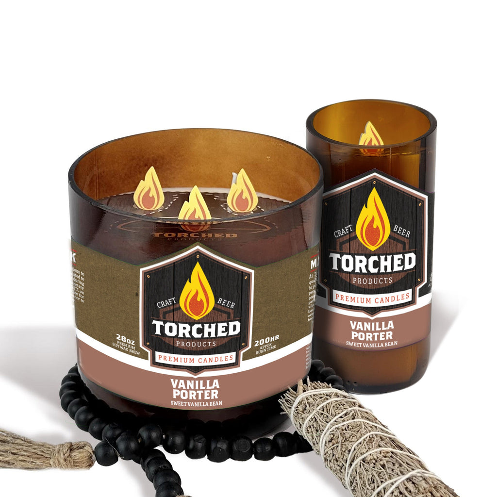 Vanilla Porter Beer Candle
