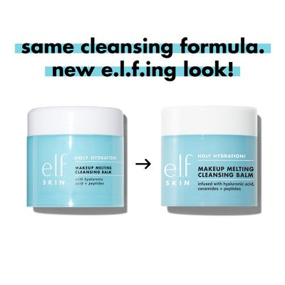 e.l.f. SKIN Holy Hydration Makeup Melting Cleansing Balm 2 oz - New