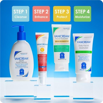 Vanicream Facial Moisturizer SPF 30 Zinc Oxide Mineral Sunscreen for Sensitive Skin 2.5oz - Missing Box