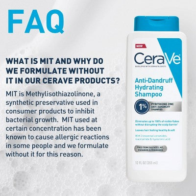 CeraVe Anti-Dandruff Scalp Care Shampoo 12 fl oz - Imperfect Container