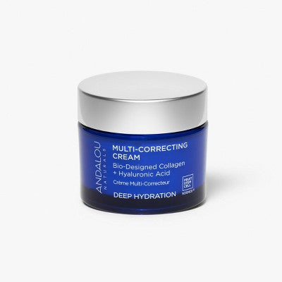 Andalou Naturals Deep Hydration Multi-Correcting Face Cream 1.7 fl oz - New