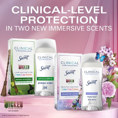 Secret Clinical Strength 72-Hour Protection 2.6oz - Imperfect Box