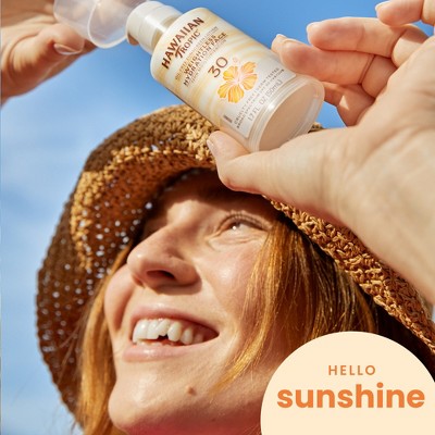 Hawaiian Tropic Silk Hydration Weightless Face Sunscreen SPF 30 1.7oz - New