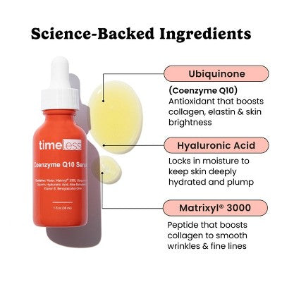 Timeless Skin Care Coenzyme Q10 Serum 1 fl oz - Imperfect Box