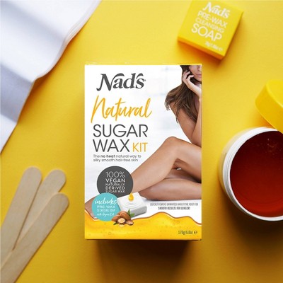Nad's Natural Sugar Wax Kit 6oz - New