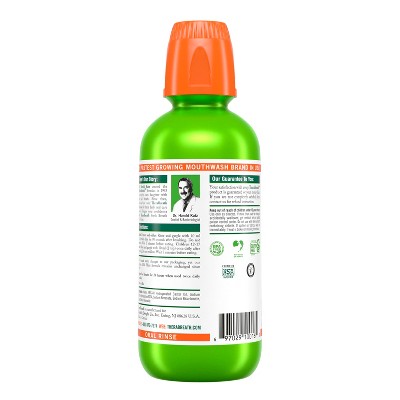 TheraBreath Fresh Breath Mouthwash Alcohol-Free Mild Mint 16 fl oz - New