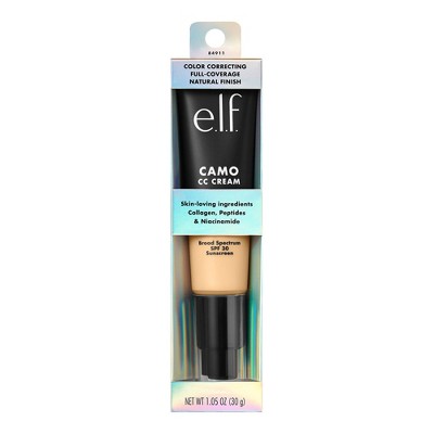e.l.f. Camo CC Cream 140 W Fair  1.05oz - Imperfect Box