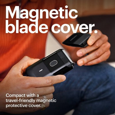 MANSCAPED The Handyman Compact Face Shaver Portable SkinSafe - Imperfect Box