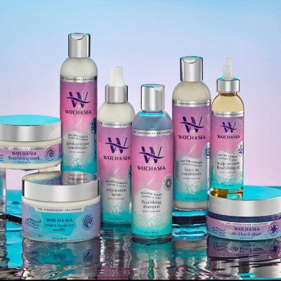 Watch & Sea Flourishing Shampoo 8 fl oz - Imperfect Container