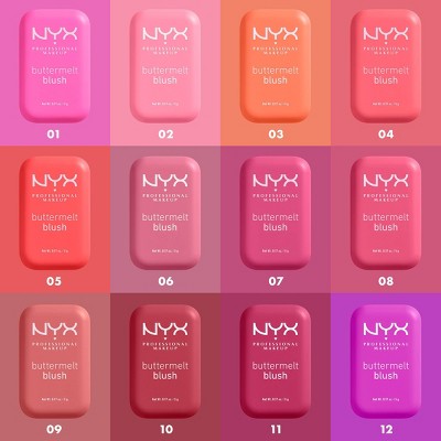 NYX Professional Makeup Buttermelt Blush Sooner The Butta 0.17oz - New