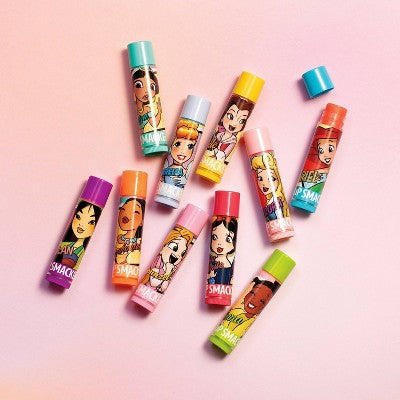 Lip Smacker Comic Princess Lip Balm Party Pack 10ct /1.4oz - New