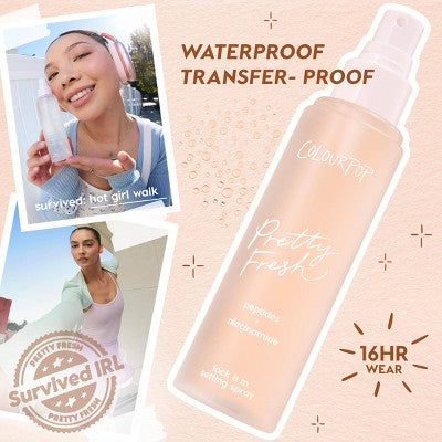 ColourPop Pretty Fresh Setting Mist Lock It In 3.55 fl oz - Missing Box